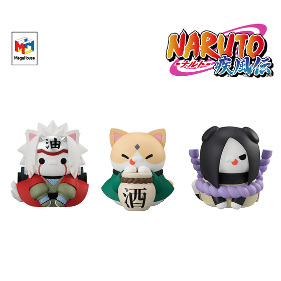 MEGA CAT PROJECT NARUTO Nyanto! The Big Nyaruto Series (Jiraiya / Tsunade / Orochimaru) 火影忍者 三忍 (自來也 / 綱手 / 大蛇丸)
