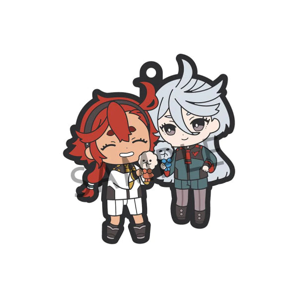 Rubber Mascot Buddycolle Mobile Suit Gundam THE WITCH FROM MERCURY Vol.2 (set of 6) 機動戰士 高達 水星的魔女 鎖匙扣 掛飾 吊飾