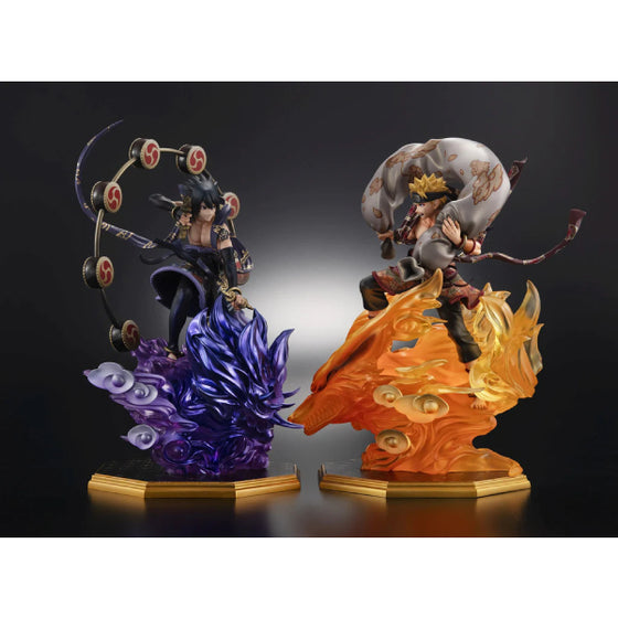 Precious G.E.M.series NARUTO -Shippuden- (Naruto Uzumaki Wind God / Sasuke Uchiha Thunder God / SET) 火影忍者 鳴門 鳴人 佐助