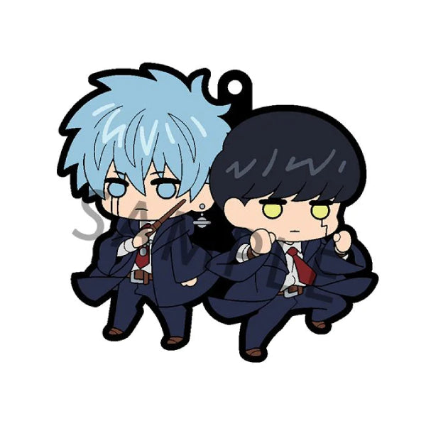 Rubber Mascot Buddycolle MASHLE (set of 6)  肌肉魔法使 鎖匙扣 吊飾 掛飾