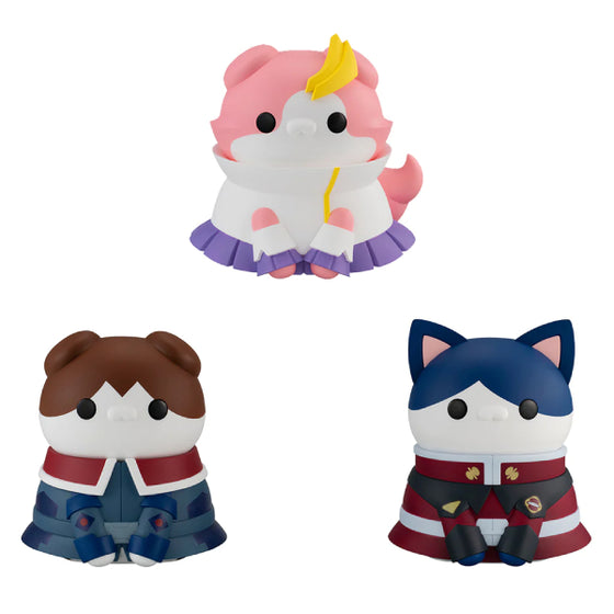 MEGA CAT PROJECT Mobile Suit Gundam SEED Nyanto! The Big Series Nyandam SEED (Kira Yamato / Athrun Zala / Lacus Clyne) 機動戰士 高達 特種計劃 (基拉·大和 / 亞斯蘭·察拉 / 莉古絲･古蘭爾) 拉克絲