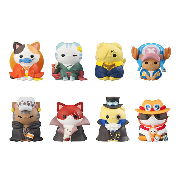 MEGA CAT PROJECT  NyanPieceNyan！ Vol.1  I’m gonna be king of Paw-rates ！！ (set of 8) 海賊王