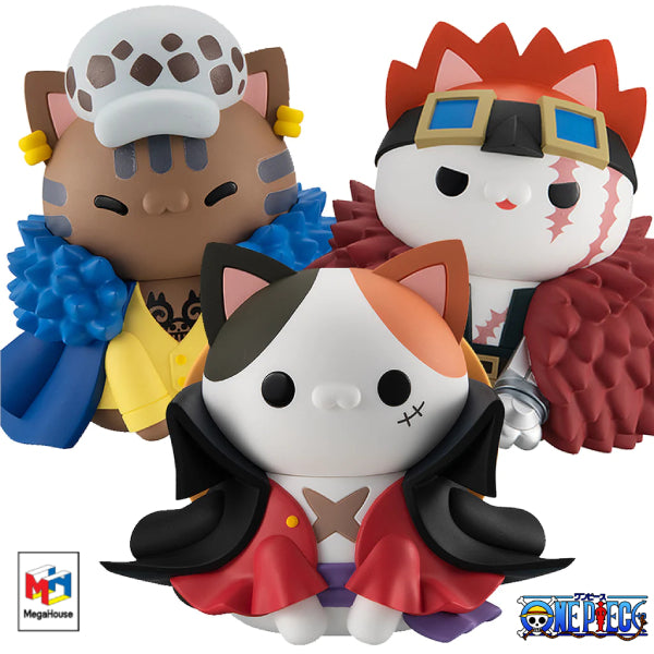 Nyanto! The Big ONE PIECE Series (Monkey D. Luffy / Trafalgar Law / Eustass Kid) 海賊王