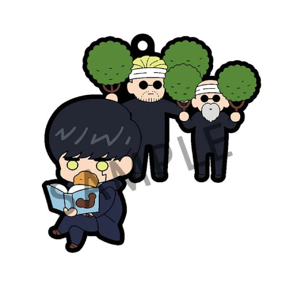 Rubber Mascot Buddycolle MASHLE (set of 6)  肌肉魔法使 鎖匙扣 吊飾 掛飾