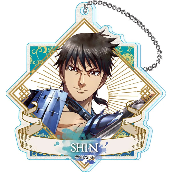 Kingdom Vintage Series Acrylic Keychain (set of 6) 戰國英雄 王者天下 鎖匙扣 吊飾 掛飾