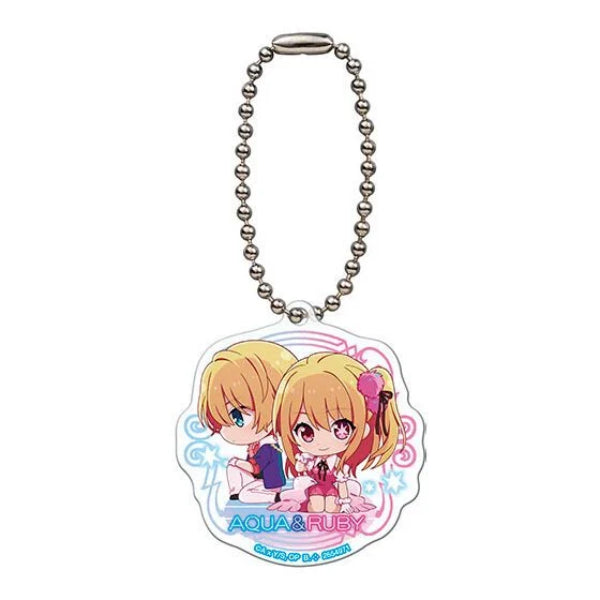 OSHINOKO ACRYLIC MASCOT 2 (set of 6) 我推的孩子 扭蛋 鎖匙扣 吊飾 掛飾 gashapon capsule