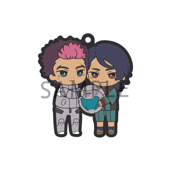 Rubber Mascot Buddycolle Mobile Suit Gundam THE WITCH FROM MERCURY Vol.2 (set of 6) 機動戰士 高達 水星的魔女 鎖匙扣 掛飾 吊飾