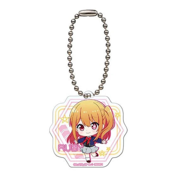 OSHINOKO ACRYLIC MASCOT 2 (set of 6) 我推的孩子 扭蛋 鎖匙扣 吊飾 掛飾 gashapon capsule