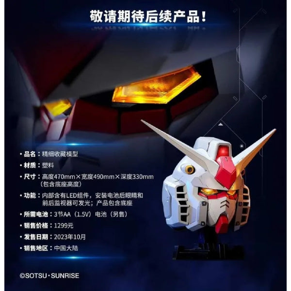 BN HEAD COLLECTION VOL.1 RX-78-2 GUNDAM 機動戰士 高達 元祖
