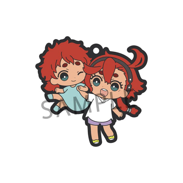 Rubber Mascot Buddycolle Mobile Suit Gundam THE WITCH FROM MERCURY Vol.2 (set of 6) 機動戰士 高達 水星的魔女 鎖匙扣 掛飾 吊飾