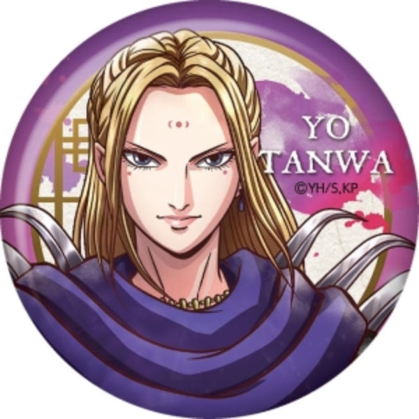 Kingdom Vintage Series Can Badge (set of 6) 戰國英雄 王者天下 襟章