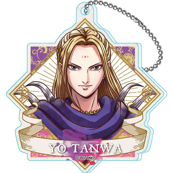 Kingdom Vintage Series Acrylic Keychain (set of 6) 戰國英雄 王者天下 鎖匙扣 吊飾 掛飾