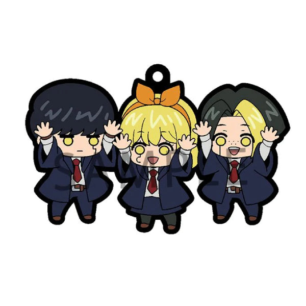 Rubber Mascot Buddycolle MASHLE (set of 6)  肌肉魔法使 鎖匙扣 吊飾 掛飾