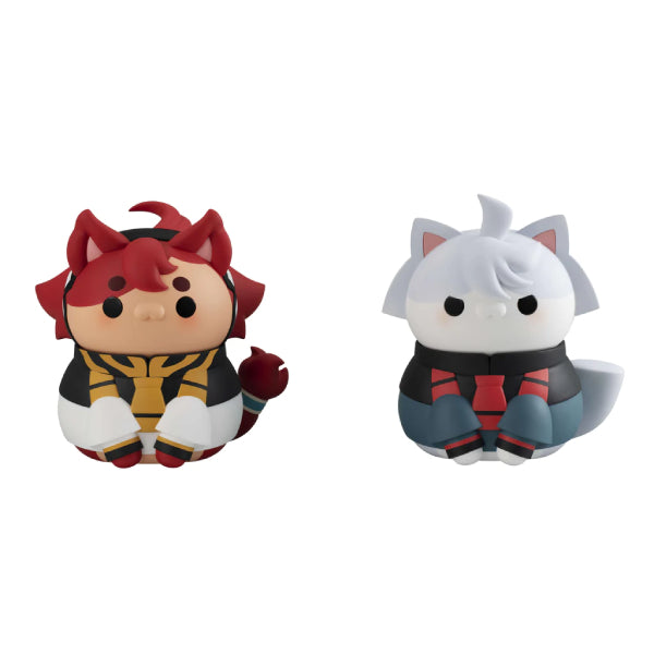 MEGA CAT PROJECT Mobile Suit Gundam The Witch From Mercury Nyanto! The Big Series Cat From Mercury (Suletta Mercury / Miorine Rembran) 機動戰士 高達 水星的魔女 (蘇萊塔･墨丘利 / 米奧莉奈･連布蘭)