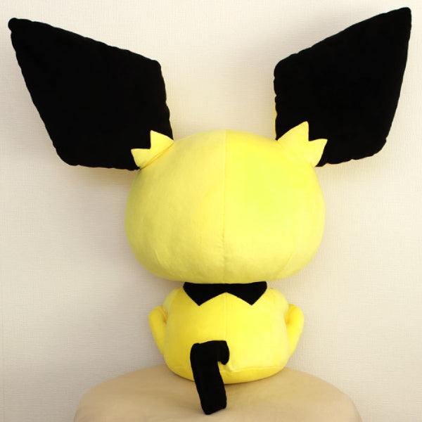 Pokemon Doll Big More! Extra Large Plush BM07 Pichu 寵物小精靈 寶可夢 比超