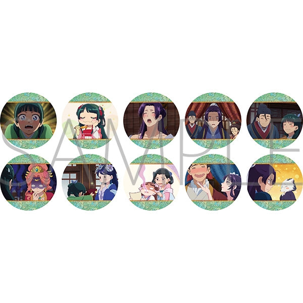 THE APOTHECARY DIARIES Mysterious Scenes Sparkling Character Badge Collection B (set of 10) 藥師少女 藥屋少女 襟章