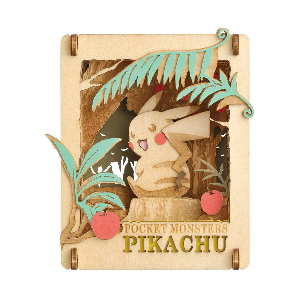 Paper Theater - Wood Style Pokemon Pikachu Mikke | Japan | Up-Next HK