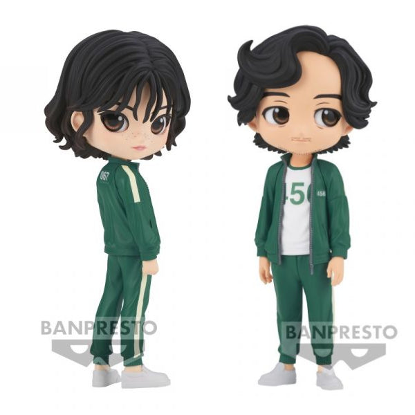 [Q POSKET] SQUID GAME (KANG SAE-BYEOK / SEONG GI-HUN) 魷魚遊戲 (姜曉 / 成奇勳)