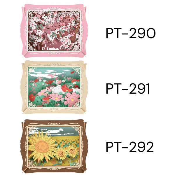PAPER THEATER (PT-290 Sakura / PT-291 Cosmos / PT-292 Himawari) 紙劇場 景色