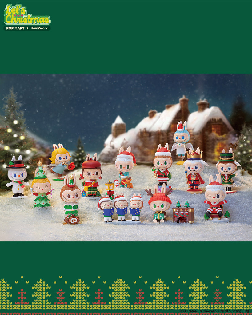 Pop Mart - THE MONSTER Let's Christmas Series Labubu
