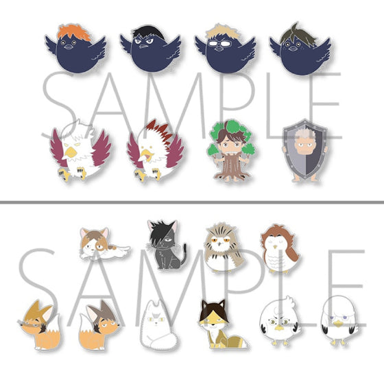 Haikyu !! TO THE TOP 排球少年 Pins Collection (Prefectural Qualifying Members (set of 8) / Harutaka Members (set of 10))