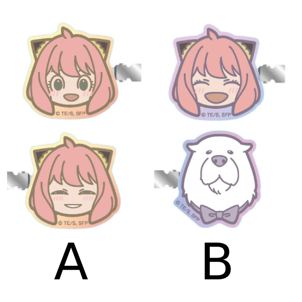 SPY×FAMILY Anya bangs clip vol.2 (A - Anya [Face] / B - Anya & Bond) 間諜家家酒 間諜過家家 安妮亞 アーニャ 髮夾