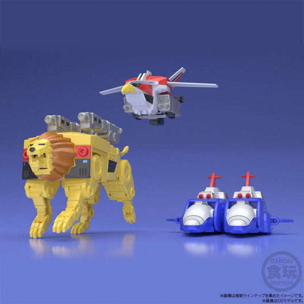 Super Mini Plastic Super Beast Combined Live Robo 超獸戰隊