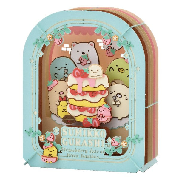 PT-286 PAPER THEATER Sumikko Gurashi - Strawberry Fair 角落小夥伴 角落生物 すみっコぐらし 紙劇場