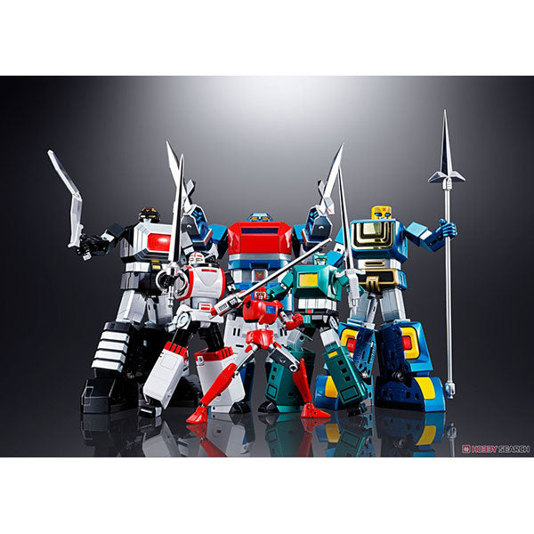 Soul of Chogokin GX-40R Six God Combination Godmars Toy Figures