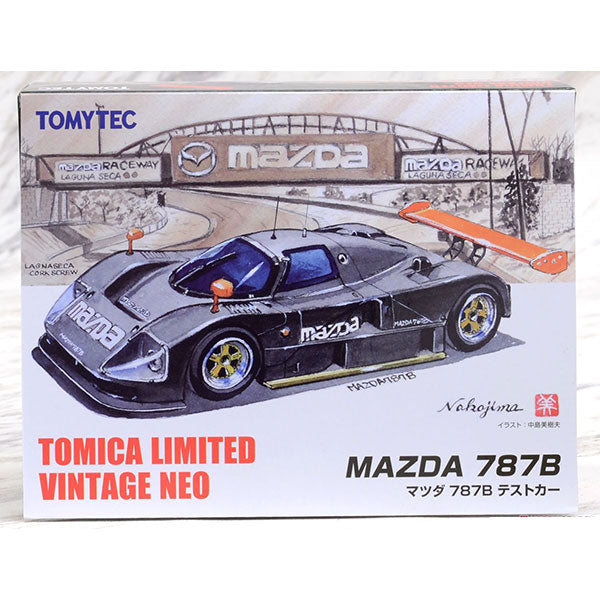 TLV-NEO Mazda 787B Vintage Neo Test Diecast Car Toy Model