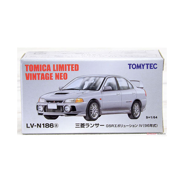 TLV-N186a Lancer GSR Evolution IV Diecast Toy Model Car Box Packing