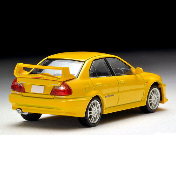 TLV-N187a Lancer GSR Evolution V Yellow Tomica Diecast Car Model