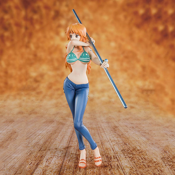 Figuarts Zero Cat Burglar Nami One Piece Pirates Bandai Figure