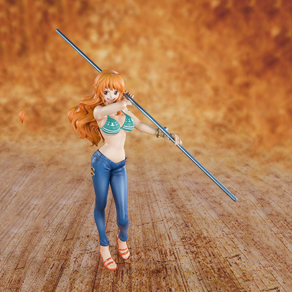 Figuarts Zero Cat Burglar Nami One Piece Pirates Bandai Figure Anime Toy