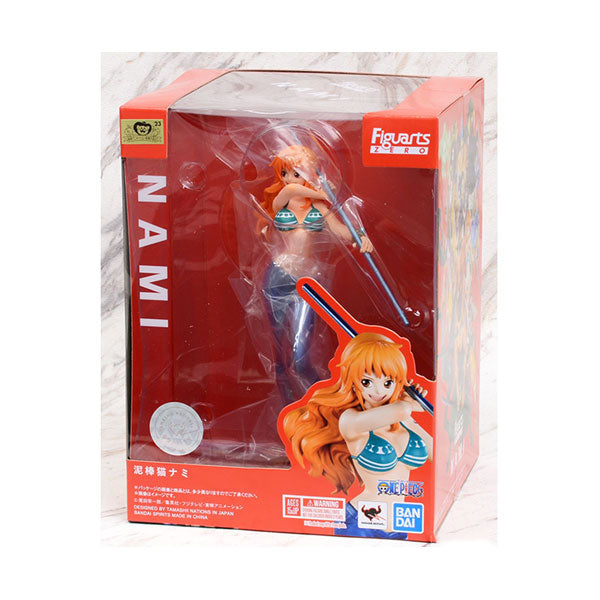 Figuarts Zero Cat Burglar Nami One Piece Pirates Bandai Figure