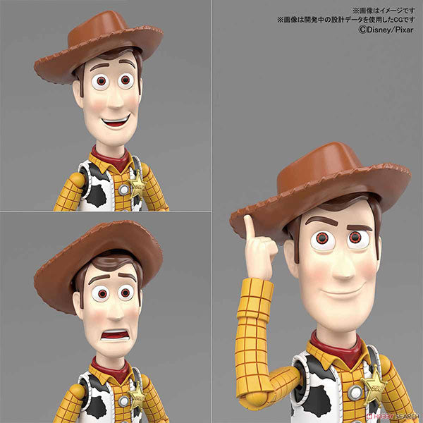 Woody Toy Story 4 Pixar Disney Bandai Plastic Model Kit Figure