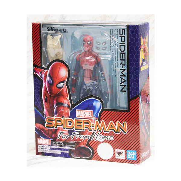 S.H.Figuarts Spider Man Far From Home Marvel Bandai Action Figure Box Packing