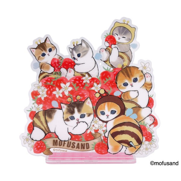 mofusand 2WAY Pikkuriru Stand (Samenyan / Usanyan / Hachinyan / Nyanko Sweets)