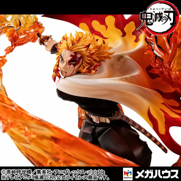 Precious G.E.M.Series Demon slayer：Kimetsu no Yaiba Kyojuro Rengoku Flame Breathing Fifth Form：Flame Tiger 鬼滅之刃 炎柱 煉獄杏壽郎 炎之呼吸 炎虎