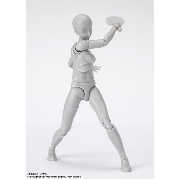 S.H.Figuarts Body-chan -Sports- Edition DX SET (Gray Color Ver.) 素體