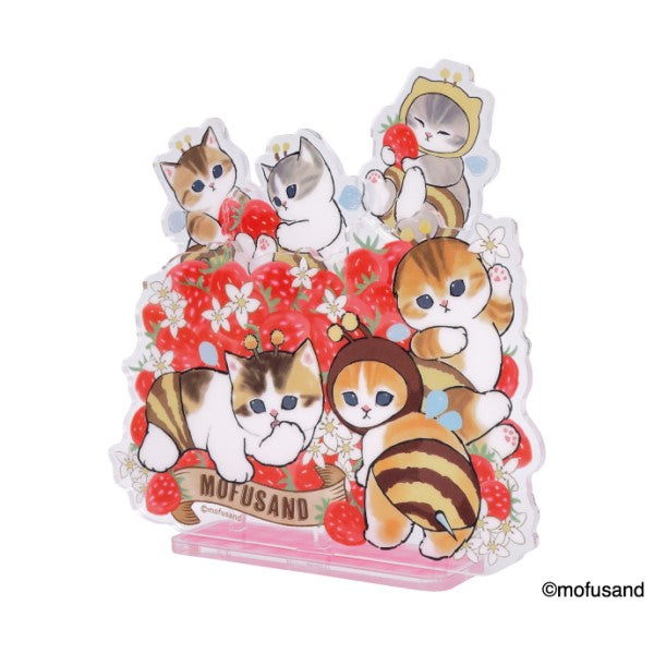 mofusand 2WAY Pikkuriru Stand (Samenyan / Usanyan / Hachinyan / Nyanko Sweets)