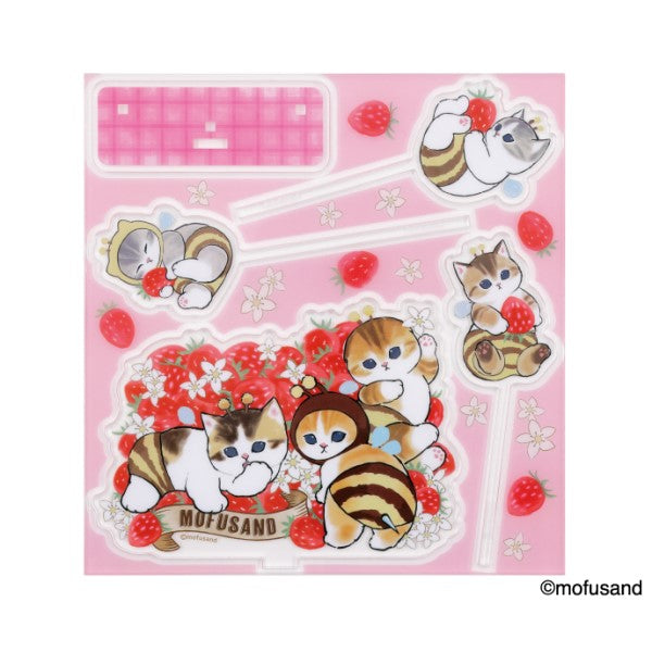 mofusand 2WAY Pikkuriru Stand (Samenyan / Usanyan / Hachinyan / Nyanko Sweets)