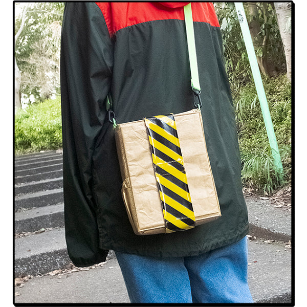 Cardboard Box Design Shoulder Bag Based on an Original Design by Sumito Owara
