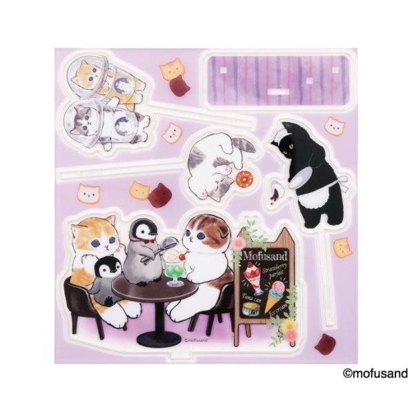 mofusand 2WAY Pikkuriru Stand (Samenyan / Usanyan / Hachinyan / Nyanko Sweets)