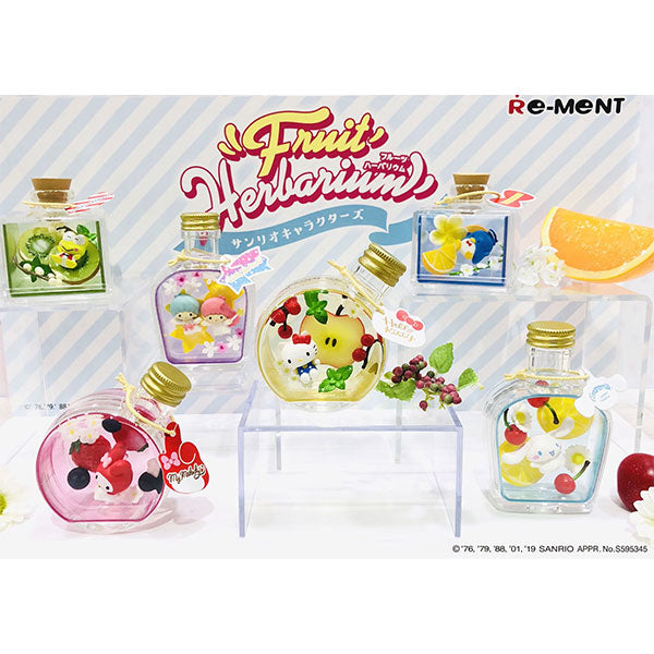 Sanrio Fruit Herbarium Characters Full Set 6pcs Candy Toy