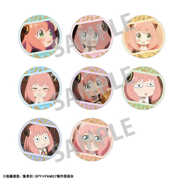 SPY x FAMILY Pick Character Holo Can Badge Anya 間諜家家酒 (Set of 8)