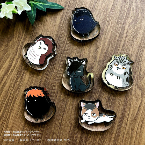 Haikyu !! TO THE TOP Yurayura Acrylic Mascot (Set of 6)