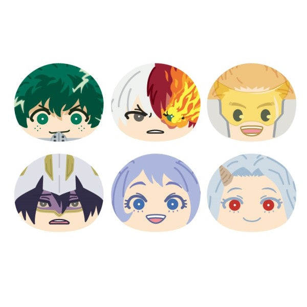TV Anime "My Hero Academia" Omanju Nigi Nigi Mascot 3 box A (set of 6) 我的英雄學院