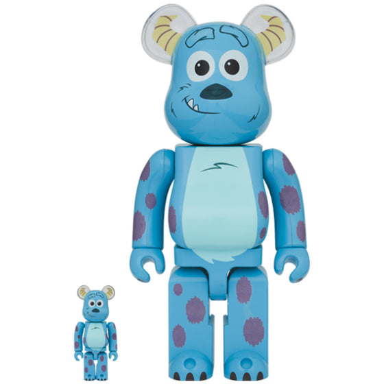 BE@RBRICK Monsters, Inc. Sulley 100% & 400% Set
