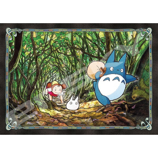 208-AC69 My Neighbor Totoro Art Crystal Jigsaw Puzzle (Secret Tunnel) 龍貓 拼圖